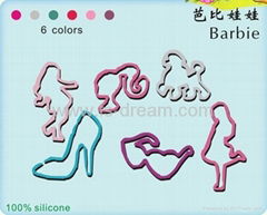 barbie silicone band