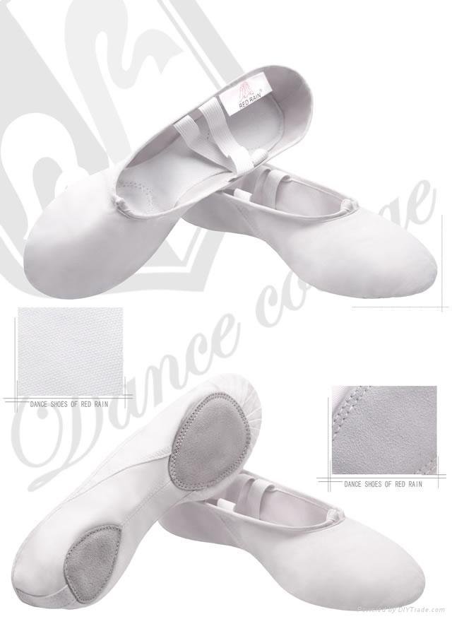 canvas double layers upper split soles ballet shoes 3