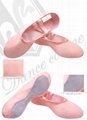 canvas double layers upper split soles ballet shoes 2