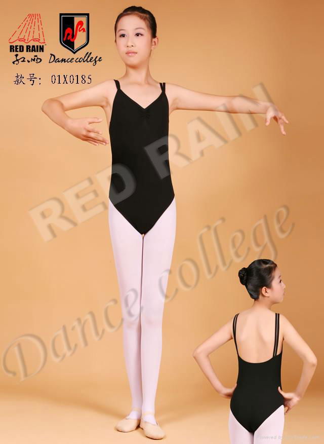 double straps low-back dance leotard 4