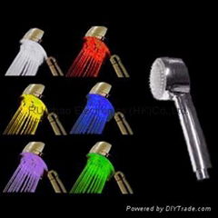 LED shower head