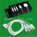 USB AV cable for iPhone 3GS iPhone iPods 1