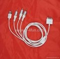 USB AV cable for iPhone 3GS iPhone iPods 3