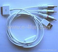 USB AV cable for iPhone 3GS iPhone iPods 4