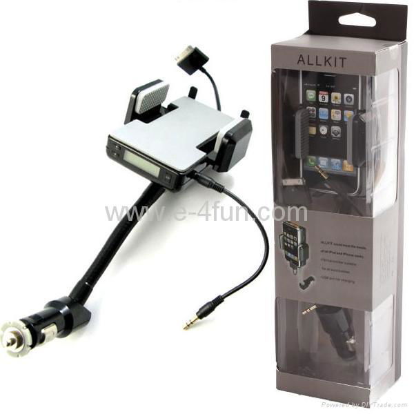 handsfree car kit for iphone 3G iPhone iPod 4