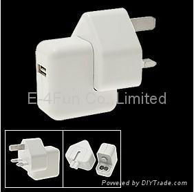 USB Charger for iphone 3gs iphone iPod  UK Plug