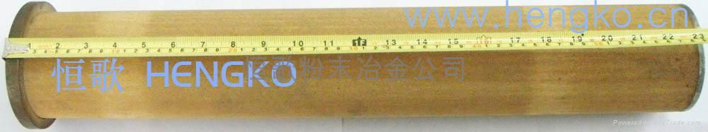 Copper sintering filter tubes 3