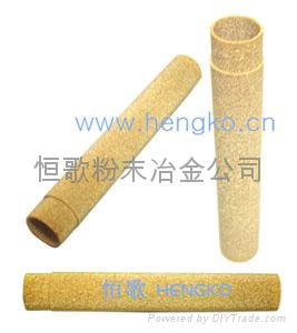 Copper sintering filter tubes 4