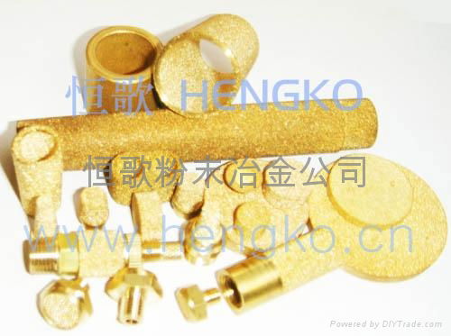 Copper sintering filter tubes 5