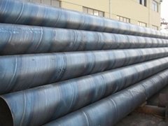 spiral welded carbon steel pipes 