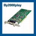 Analog bypass video playout card 1