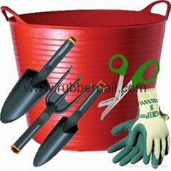garden tubs,plastic bucket,tub trug