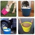 plastic horse bucket