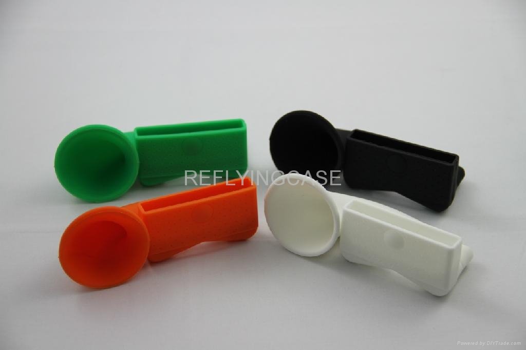 iphone4/4s silicone horn speaker 2