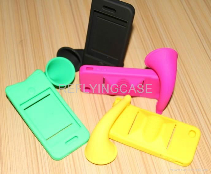 iphone silicone speaker 4