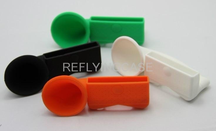 iphone4/4s silicone horn speaker