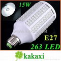 led Corn bulb  15 w 263 chip  1