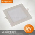 方形 6W LED 面板灯