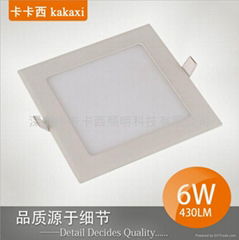 Square 6 w LED Panel Light