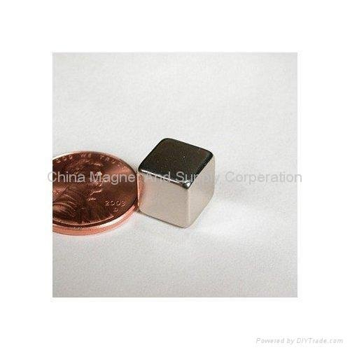 Neodymium iron boron NdFeb Cube Rare Earth magnet 2
