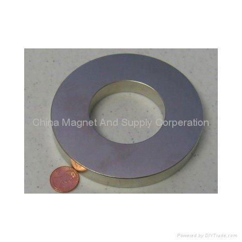Neodymium Iron Boron NdFeb Ring Rare Earth Magnet