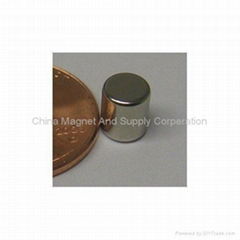 Neodymium Iron Boron NdFeb Cylinder Rare Earth Magnet
