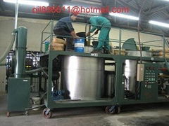 Engine oil purifier machine