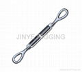 galvanized malleable DIN 1480 turnbuckle   3