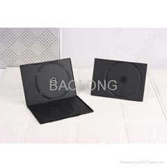 7mm Slim Black Double DVD Case (BLD20760)