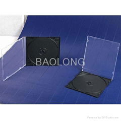 5.2mm Slim CD Case with Black Tray (BLC105238A)