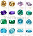 Zircon variety of shapes 4