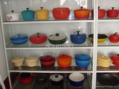 cast iron enamel cookware