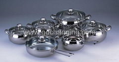 stainless steel cookware set