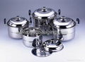 stainless steel cookware set 4