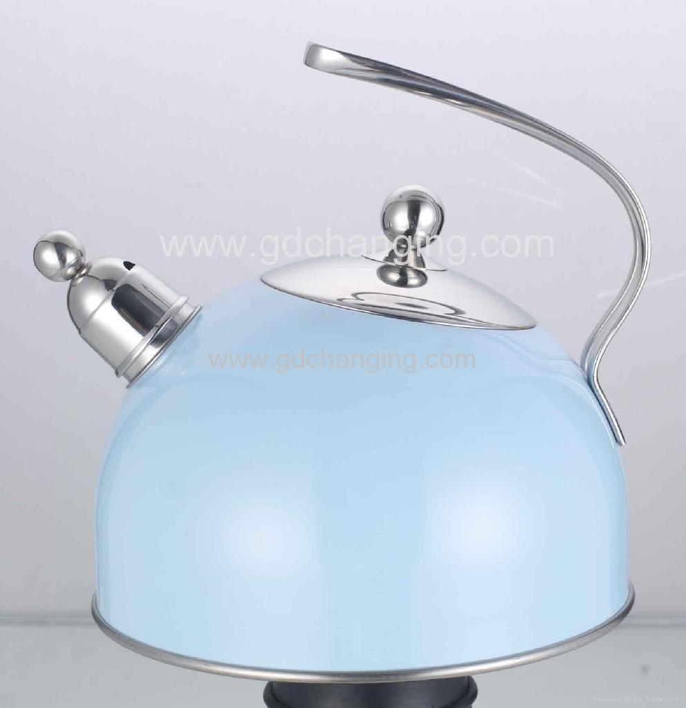 coating whistling tea kettle 2