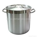 Professional stainless steel stock pot 3