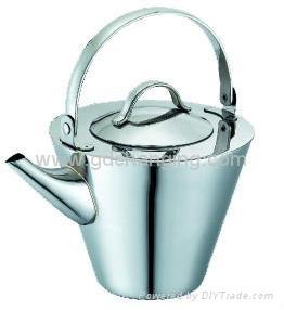stainless steel teapot with strainer 2