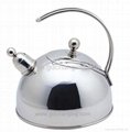 stainless steel whistling tea kettle 1