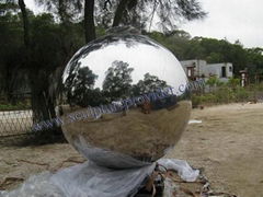 Stainless steel sculpture