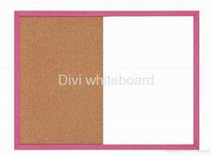 Dual Board (Corkboard & Dry-Wipe Board)