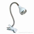 LED clip on lamp