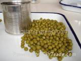 canned green peas