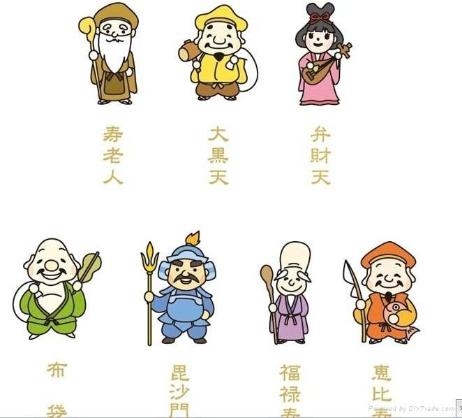 七福神筷子 日本七福神創意家居用品  3