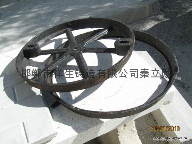  cement manhole cover with frame