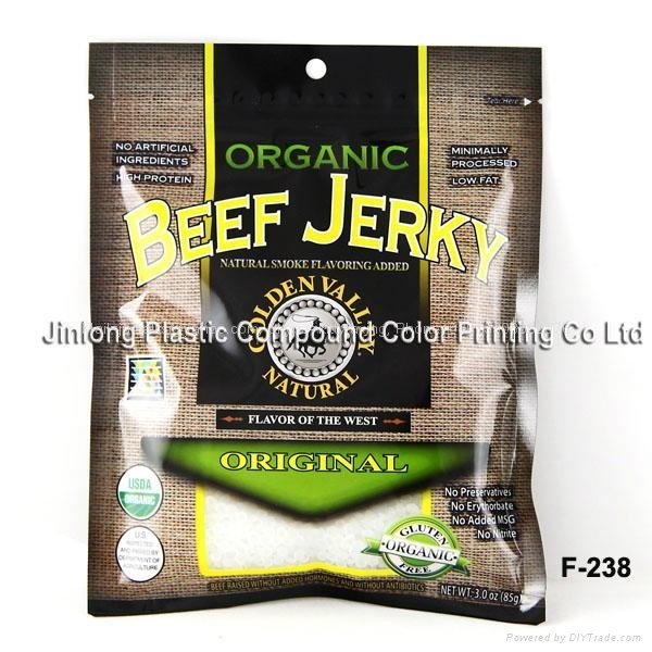 Beef Jerky Pouch/ Beef Jerky Bag