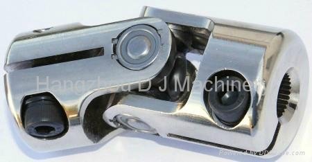 Stainless steel universal joint, Package machine's.3/4DD×9/16“-26spline 4