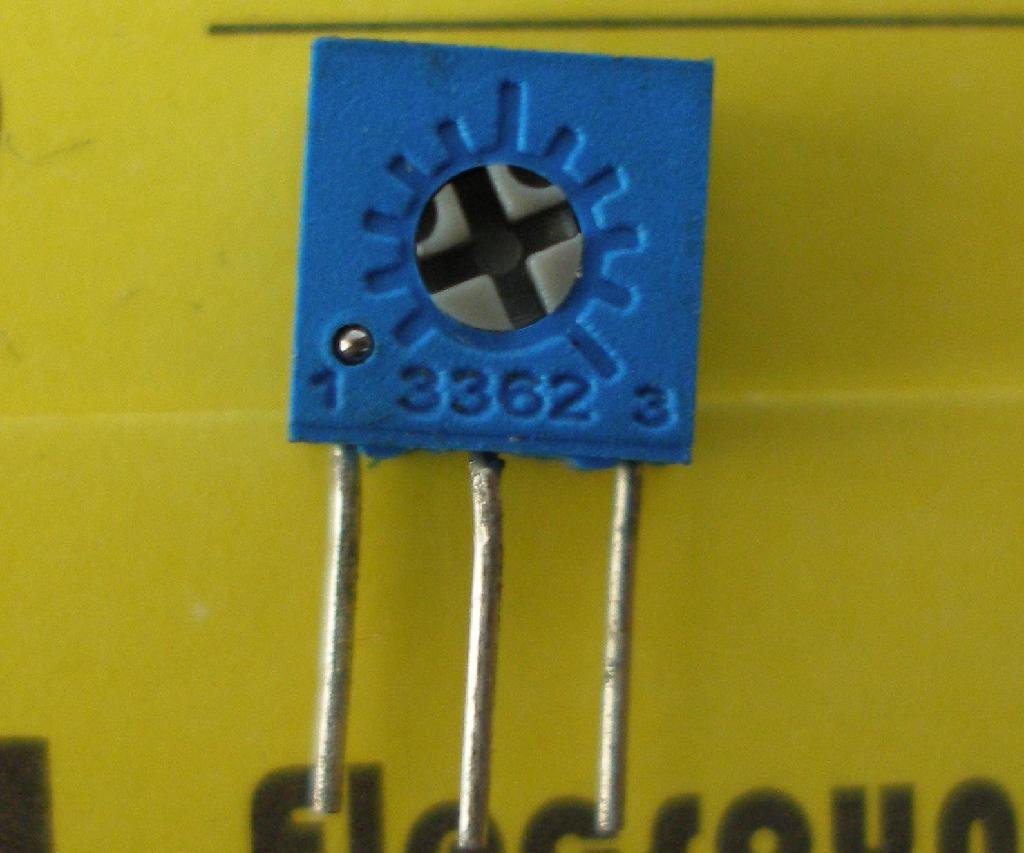 3362  Cermet Trimming Potentiometer 7x7.2 Square Single Turn