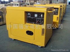 GF3 series low noise single-phase/three-phase diesel generating sets