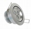 3*1W ceiling/down light 1