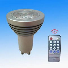 Dimmer High power LED spot lamp GU10